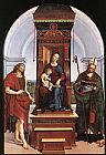 Raphael Canvas Paintings - The Ansidei Altarpiece